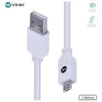 Cabo Usb X Micro Usb A 2.0 2m Branco Musb-2 - 3