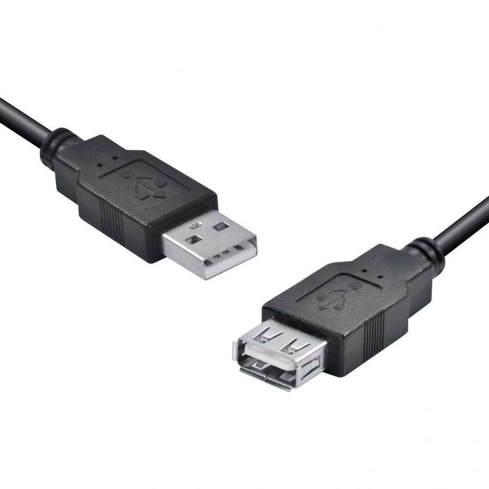 Cabo Usb A Macho X Usb A Fêmea 2.0 - 3m Extensor - Uamaf-3 - Pc - 10 - 2