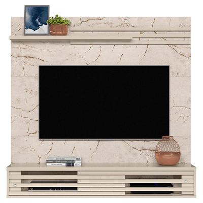 Estante Home Theater Suspenso Frizz Sublime Calacata Off White - Madetec