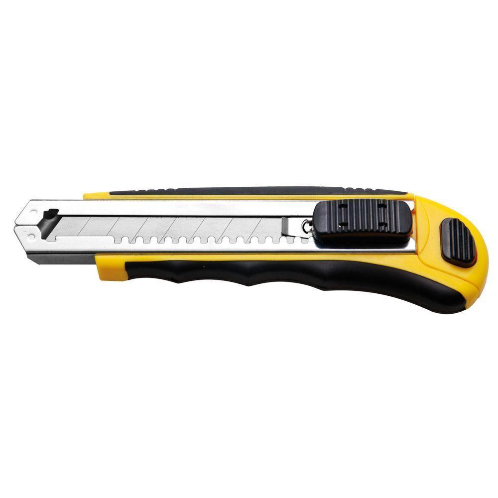 Estilete Profissional 6" Tramontina Com Corpo De Dupla Injeção E Oito Lâminas - 1