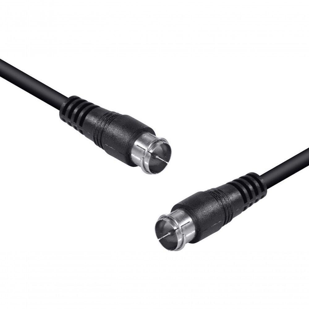 Cabo Coaxial F Macho X F Macho 2 Metros Para Antena Cf+f-2 - Pc - 10 - 1