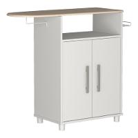 Balcao Tabua De Passar 2 Portas B04 Branco Novam Branco - 1