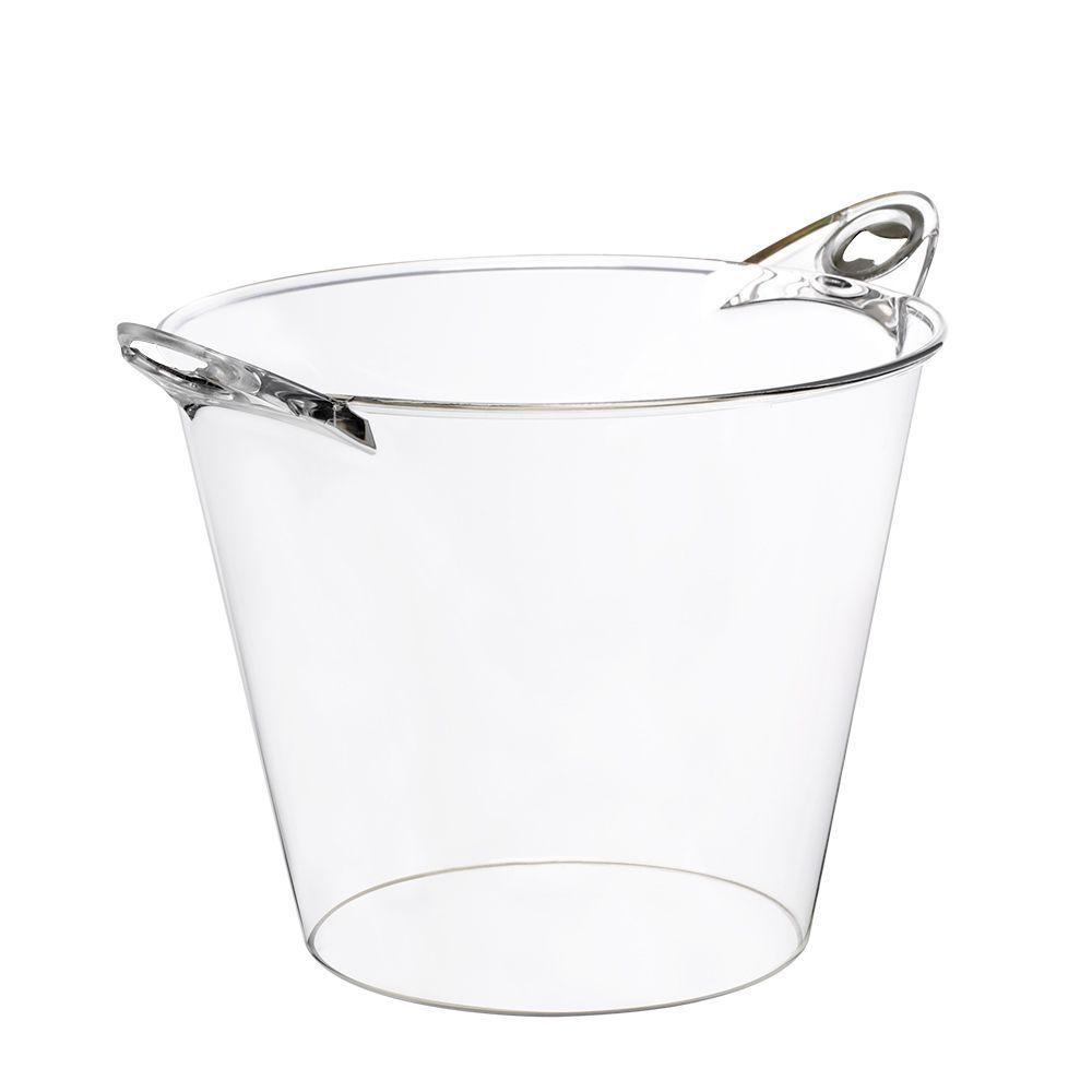 Balde Gelo Beer Champanheira Multiuso Cerveja Festas Eventos Cor:branco - 1