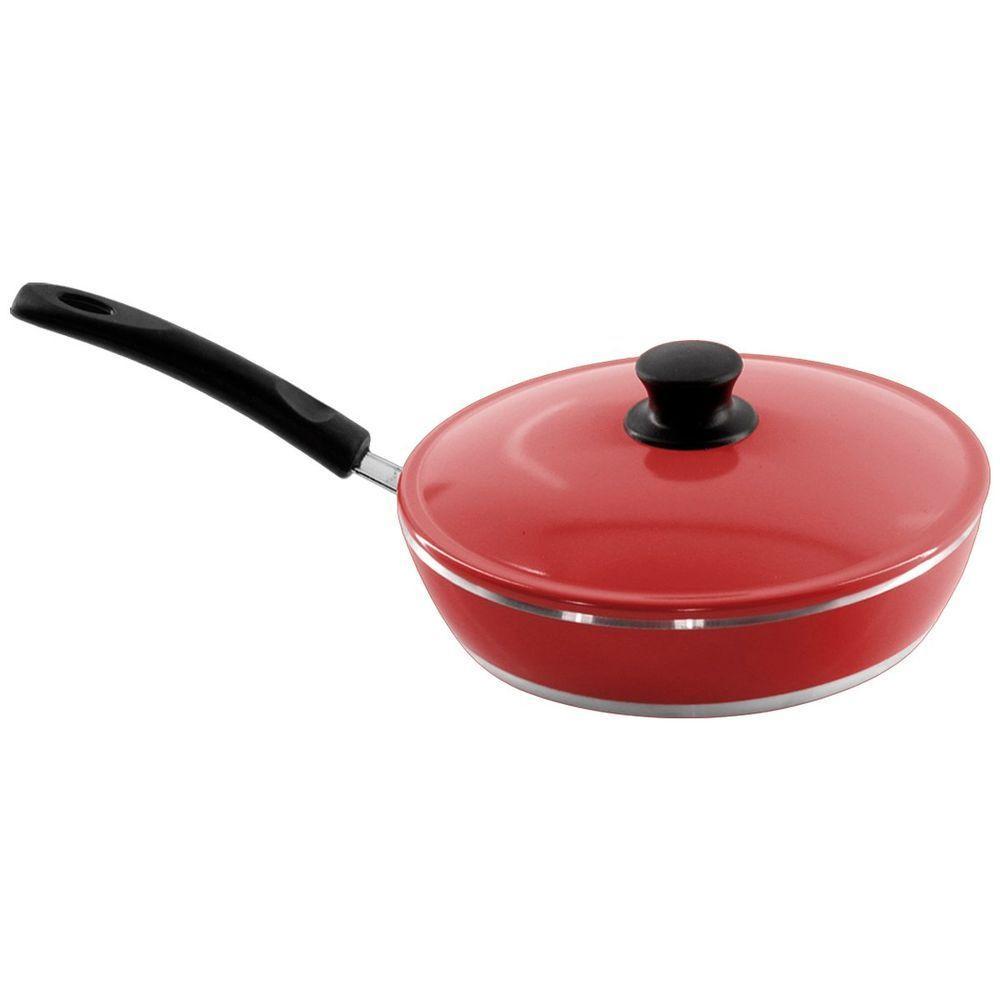 Frigideira Vermelho Resistente Gulê Em Alumínio - 1