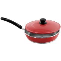 Frigideira Vermelho Resistente Gulê Em Alumínio - 3