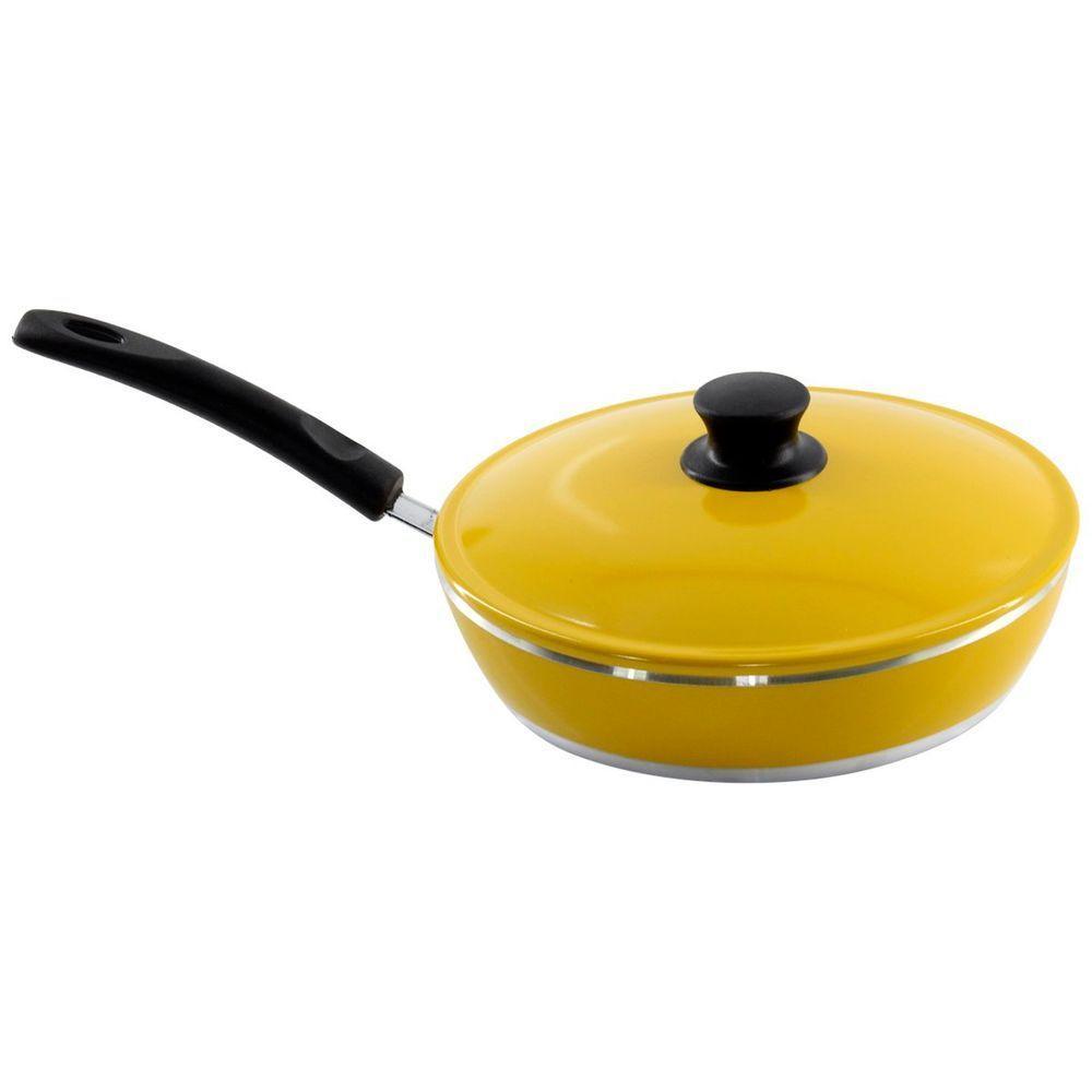 Frigideira Amarelo Resistente Gulê Em Alumínio - 1