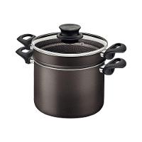 Jogo 4 Funções Tramontina Paris Antiaderente Starflon Max Chumbo Com Tampa De Vidro Tramontina - 1