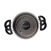 Jogo 4 Funções Tramontina Paris Antiaderente Starflon Max Chumbo Com Tampa De Vidro Tramontina - 5