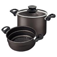 Jogo 4 Funções Tramontina Paris Antiaderente Starflon Max Chumbo Com Tampa De Vidro Tramontina - 6