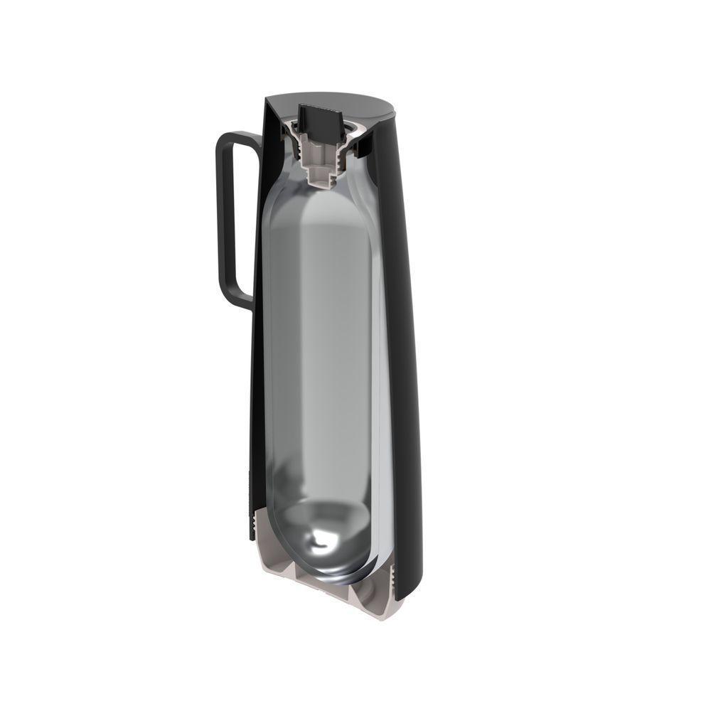 Bule Térmico Tramontina Exata Em Polipropileno Preto Com Ampola De Vidro 1 L - 6