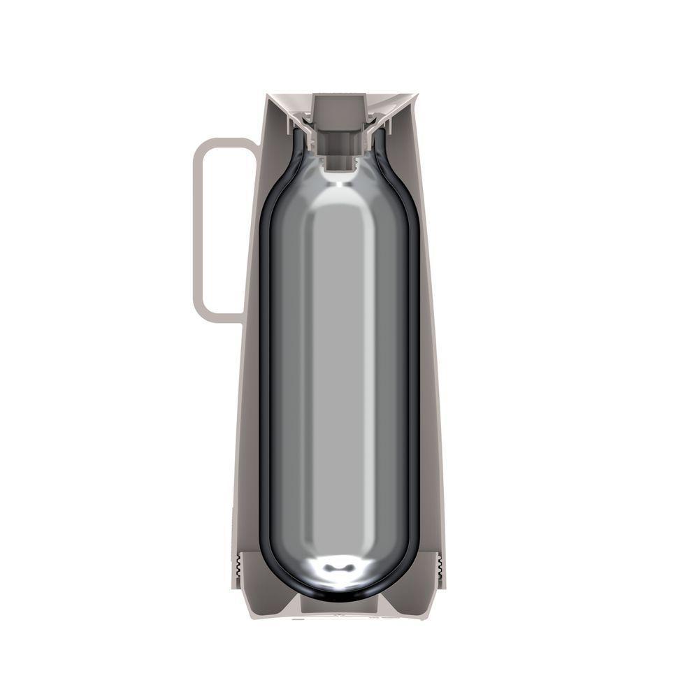 Bule Térmico Tramontina Exata Em Polipropileno Bege Com Ampola De Vidro 1 L - 3