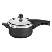 Panela De Pressão Em Aluminio Com Revestimento Interno E Externo Antiaderente Starflon Max Grafite - 1