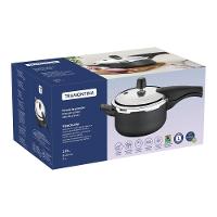 Panela De Pressão Em Aluminio Com Revestimento Interno E Externo Antiaderente Starflon Max Grafite