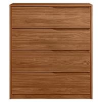 Cômoda átria Ambiente 4 Gavetas Nogueira Touch Demóbile - 3