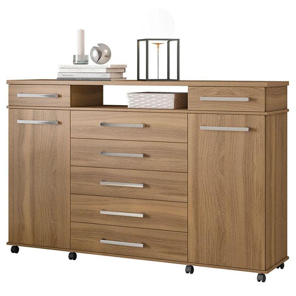 Quarto Casal New Realce Com Cômoda London E Cabeceira Triunfo Amendola - Demóbile - 4