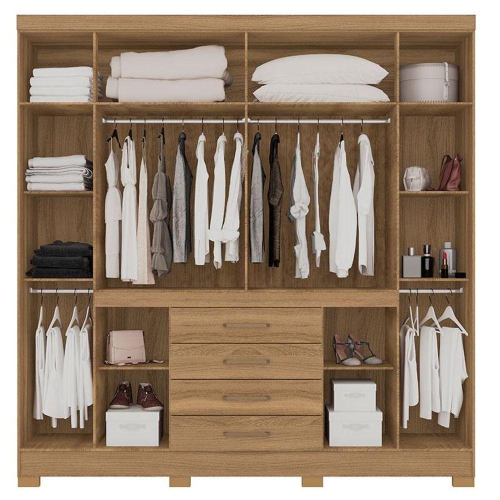 Quarto Casal New Realce Com Cômoda London E Cabeceira Triunfo Amendola - Demóbile - 5