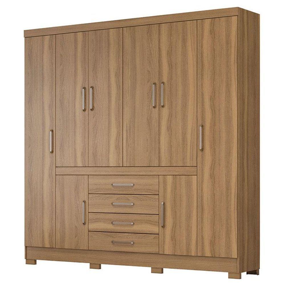 Quarto Casal New Realce Com Cômoda London E Cabeceira Triunfo Amendola - Demóbile - 6