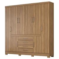 Quarto Casal New Realce Com Cômoda London E Cabeceira Triunfo Amendola - Demóbile - 6