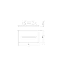 Desempenadeira De Madeira Com Base Lisa Tramontina Sem Dentes Com Cabo De Madeira - 3