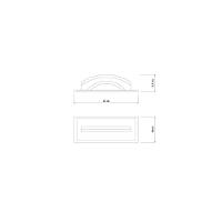 Desempenadeira Metálica Com Base Lisa De Eva Tramontina Para Rejunte Sem Dentes Com Cabo De Madeira - 2