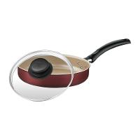 Frigideira Reta Tramontina Turim Em Alumínio Com Revestimento Antiaderente Starflon Max Vermelho - 2