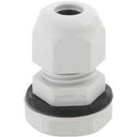 Conector Prensa-cabo 1/4 Polegada Tramontina Em Termoplástico Cinza Com Bucha - 2