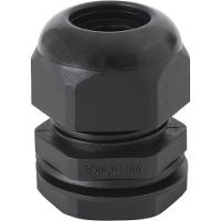 Conector Prensa-cabo 1/2 Polegada Tramontina Em Termoplástico Preto Com Bucha - 1