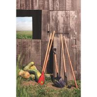 Pa De Bico Tramontina Em Aço Com Cabo De Madeira 71 Cm Com Empunhadura Plastica Reta Ergonomica