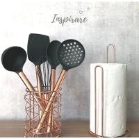 Batedor De Ovos Fouet Cabo De Aço Inox Rose Gold 26,5 Cm - 2