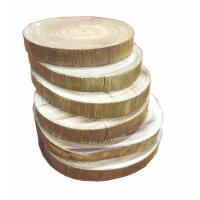 Kit C/6 Apoiador De Copo Em Eucalípto Bolacha Porta Copo - 6