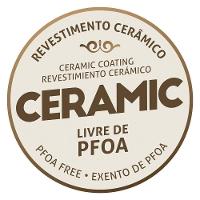 Panela De Pressão Tramontina Torino 4,5 Litros 20 Cm Vermelho Em Alumínio Com Revestimento Cerâmico Fundo De Indução