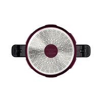 Panela De Pressão Tramontina Torino 4,5 Litros 20 Cm Vermelho Em Alumínio Com Revestimento Cerâmico Fundo De Indução - 10