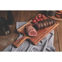 Fsc Tábua Tramontina Em Madeira Jatobá Mesclada Com Cabo E Acabamento óleo 41x22 Cm - 3