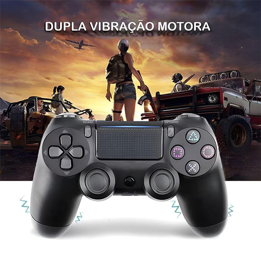 Controle Playstation 4 Sem Fio Wireless Manete Compátivel Computador Celular Cloud Game - 2