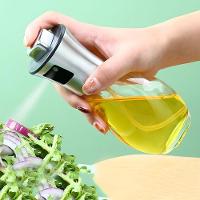 Pulverizador De óleo Azeite E Vinagre De Aço Inoxidável Spray Culinário Borrifador De 200ml - 5