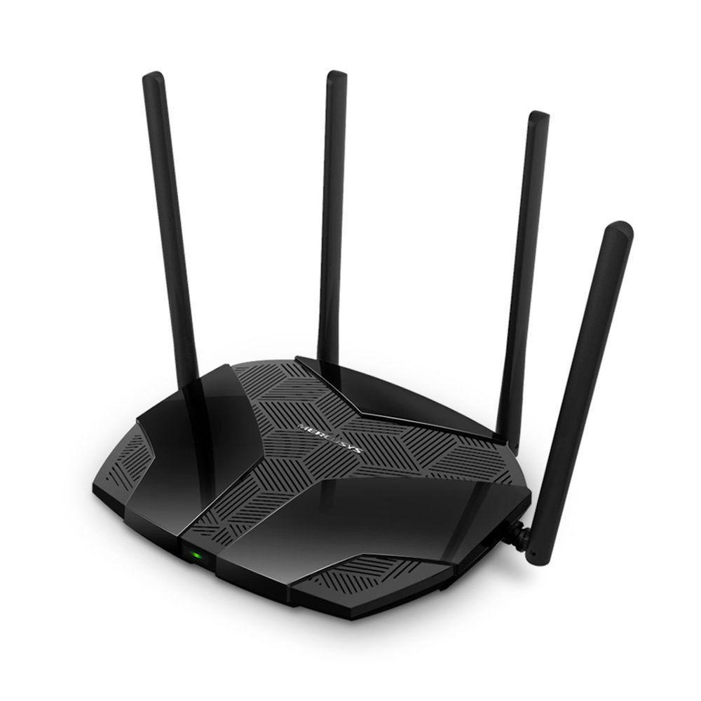 Roteador Mercusys Mr70x, Gigabit, Wi-fi 6, Dual Band (2.4-5ghz), Ax1800, 6 Antenas, Mu-mimo - 6