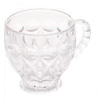 Jogo De 6 Xicaras De Cafe Capuccino Cristal Lile 200ml Lyor - 4