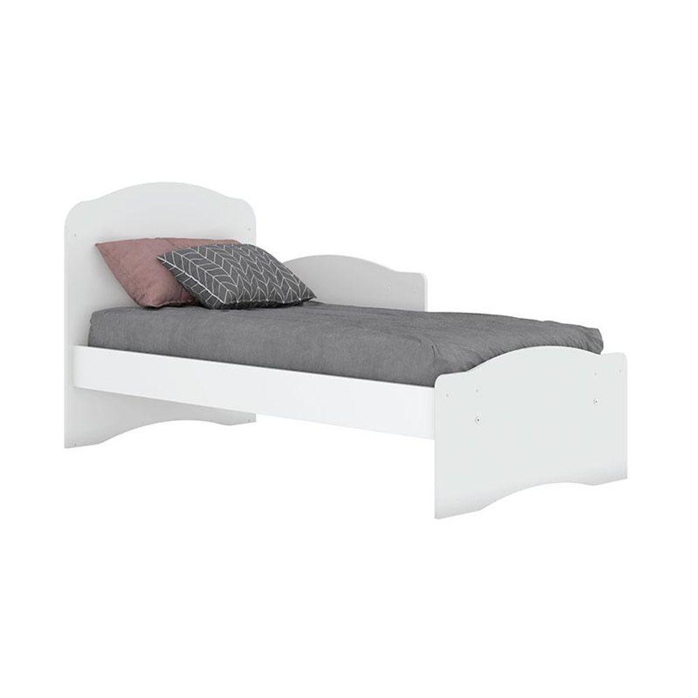 Berço Nacional Bala De Menta Branco Com Colchão Ortobom - Henn - 4