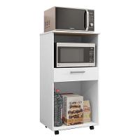 Balcão Multiuso Ambiente Duetto Duplo Forno Branco Supremo - Kits Paraná - 3