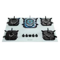 Cooktop Mueller 5 Bocas Branco Com Queimador Tripla Chama Bivolt - 2