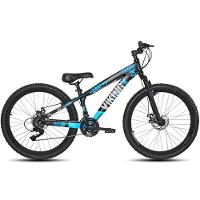 Bicicleta Vikingx Tuff25/30 Freeride Aro 26 21v Cambios Importados Preto Azul Vikingx - 1