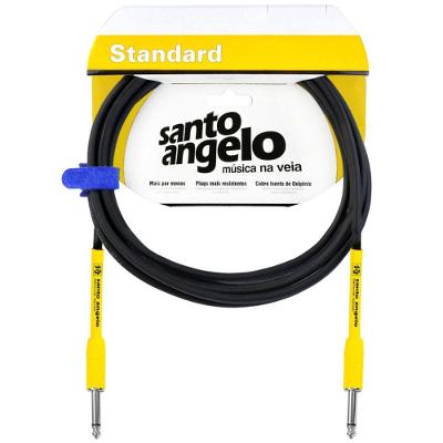 Cabo De Guitarra Samurai 0,30mm Conector P10/p10 10ft 3,05