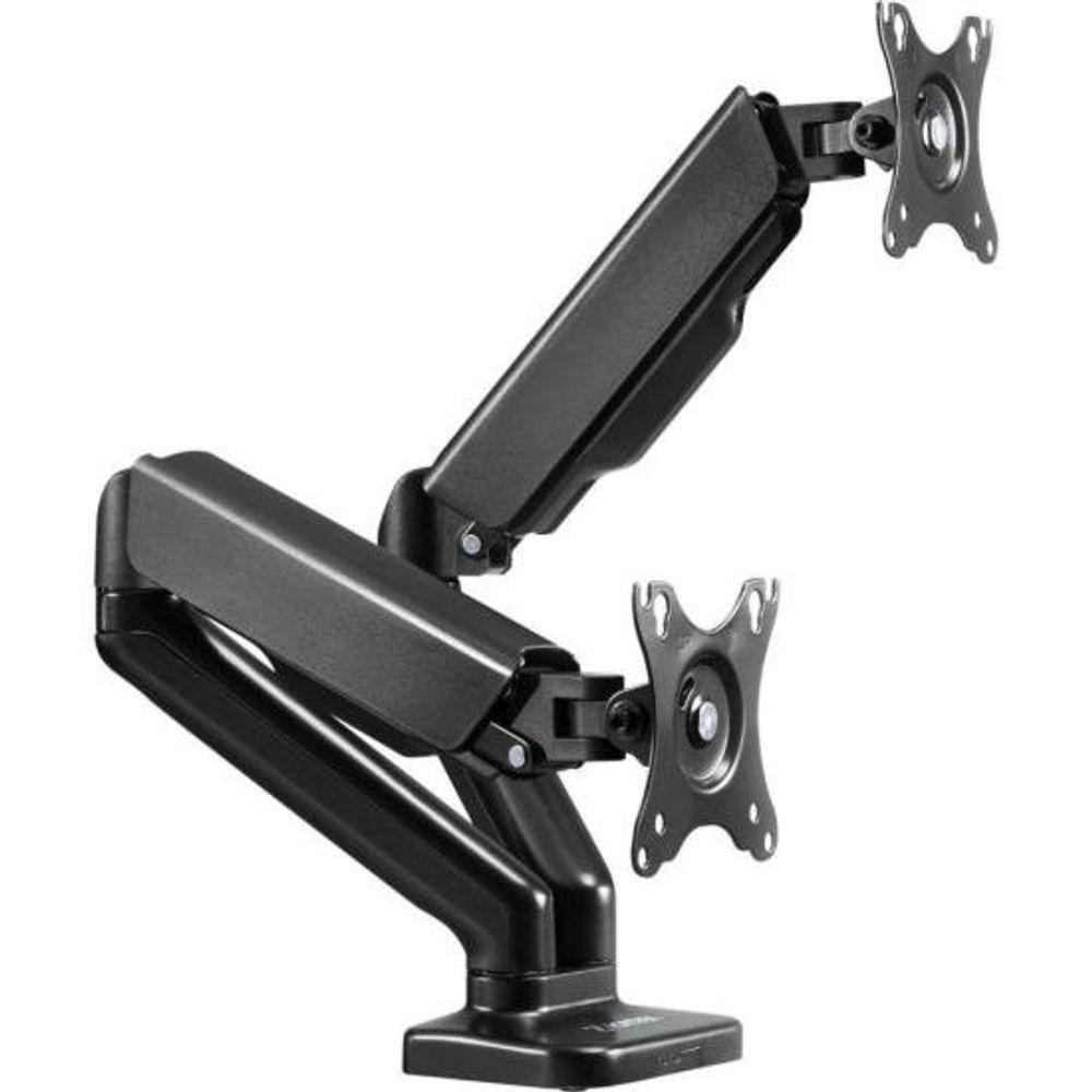 Suporte Articulado Para Dois Monitores Com Pistão A Gás Fortrek Fk 441s 17"-32" - 5
