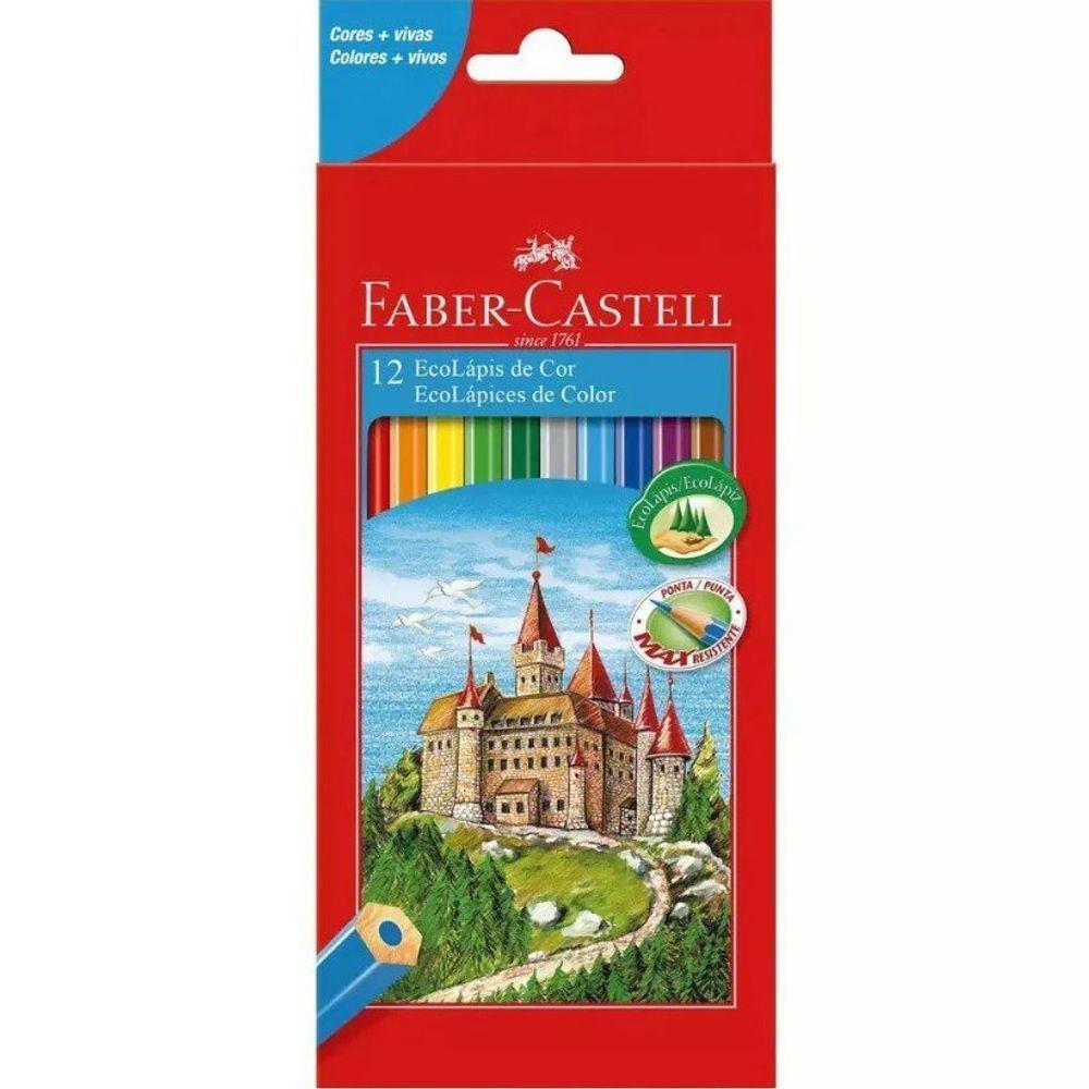Lápis De Cor Faber Castell 12 Cores - 1