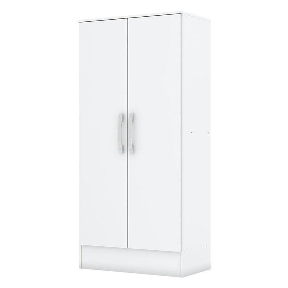Armário Multiuso 2 Portas Zafira Branco - Briz Móveis - 1