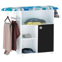 Tabua De Passar Roupas Mariana Branco Preto - Ajl - 1