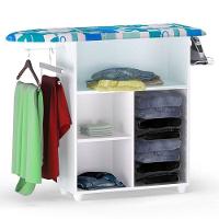 Tabua De Passar Roupas Mariana Branco Preto - Ajl - 2