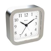 Relógio Despertador Herweg Quartz Sem Tic Tac Metálico 2645-070 único - 1