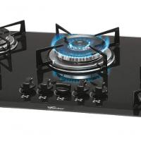 Fogão Cooktop Fischer 5 Bocas Tripla Chama Preto 1743-5733 Bivolt - 5