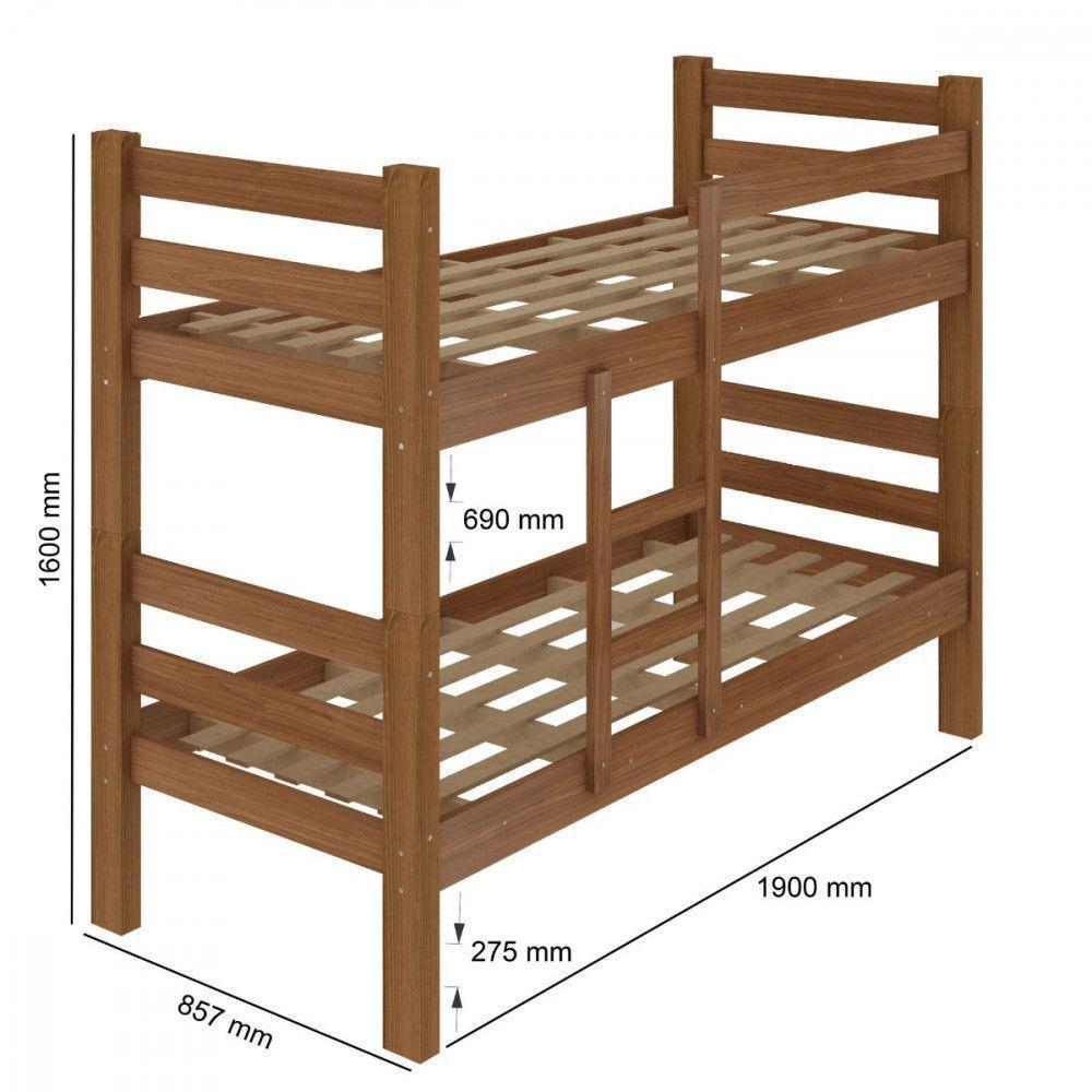 Beliche Para Colchão 78cm Guara Plus Arauna Freijo - 3